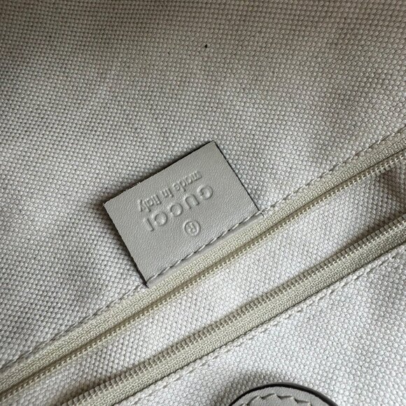 Gucci Sukey Canvas Leather Shoulder Bag 475-080725 - Picture 15 of 15